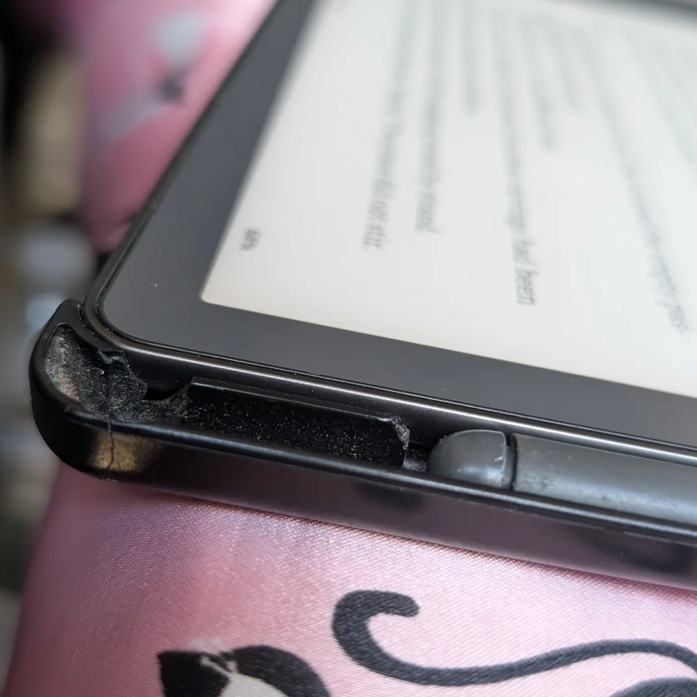 Gray Tablet with Cover